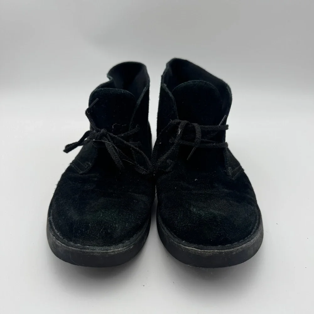 Clarks‎ Bushacre 2 Mens 9.5 Black Suede Chukka Desert Boots 26082288